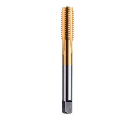 Straight Flute Machine Tap for Through Hole (TiN Coated)